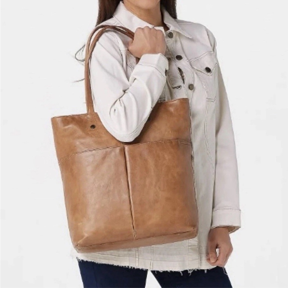 🌻Frye Melissa Simple  Shoulder Tote -Sunflower- $348